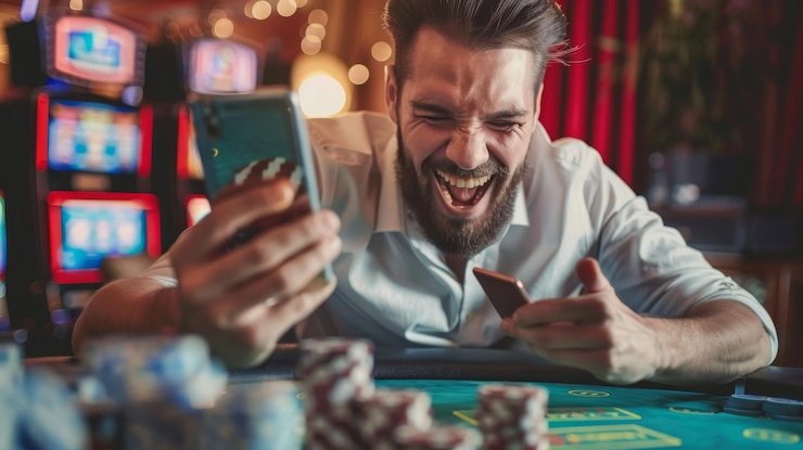 Papan taruhan Lightning Roulette dengan penanda angka dan pengganda kilatan